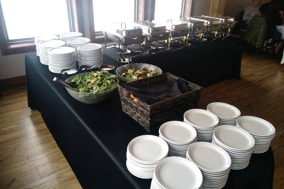 Wedding package buffet