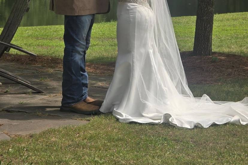 First look with dad