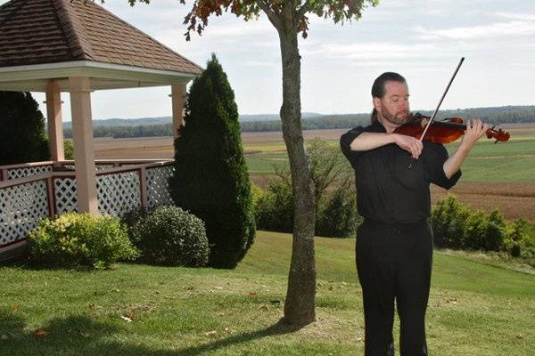 Mt. Pleasant Winery, Wedding Ceremony-Solo Violin.