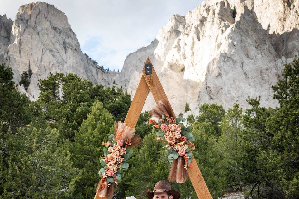 Chalk Cliff ceremony