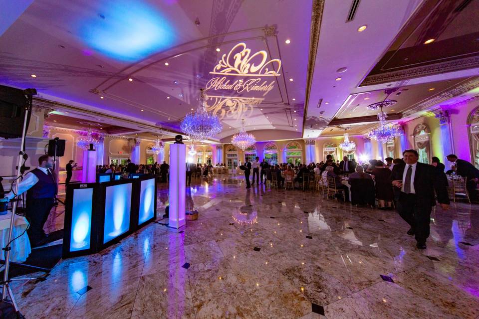 Lighting and Custom Monogram