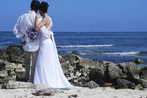 Couple's photo
