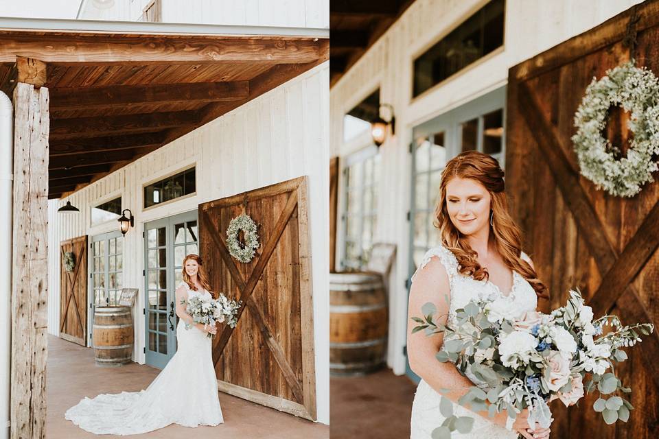 Texas bride in Waco