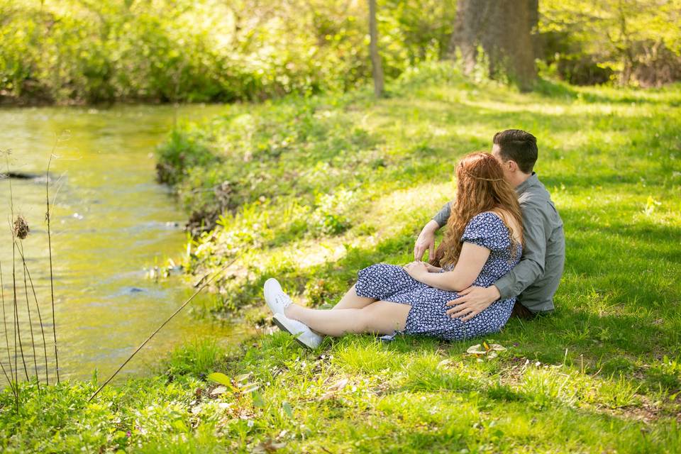 Engagement session at the park