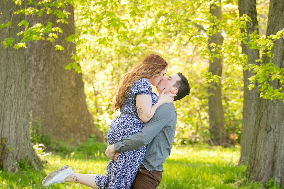 Engagement session at the park
