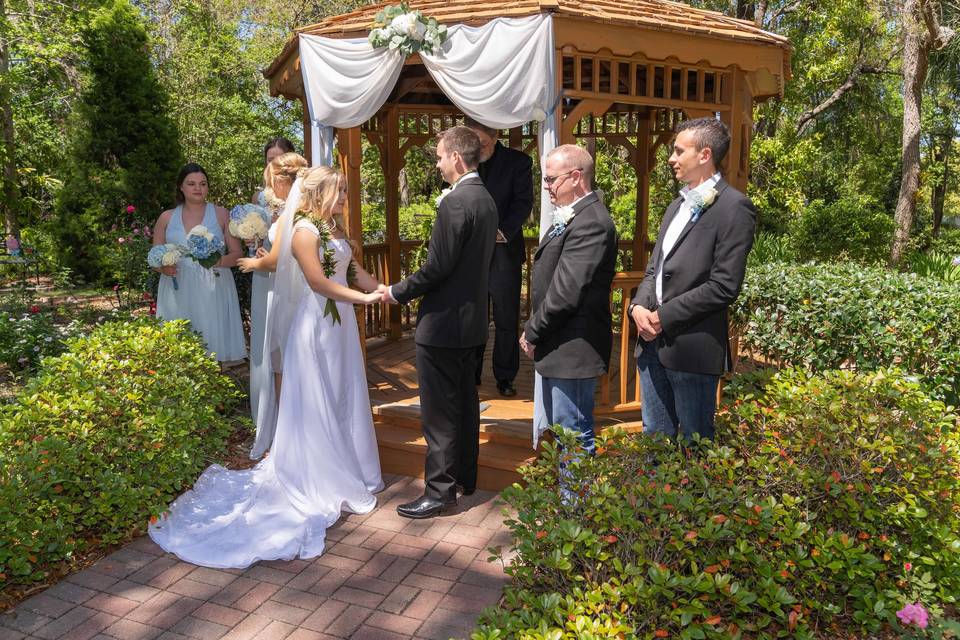 Wedding in Natural Setting