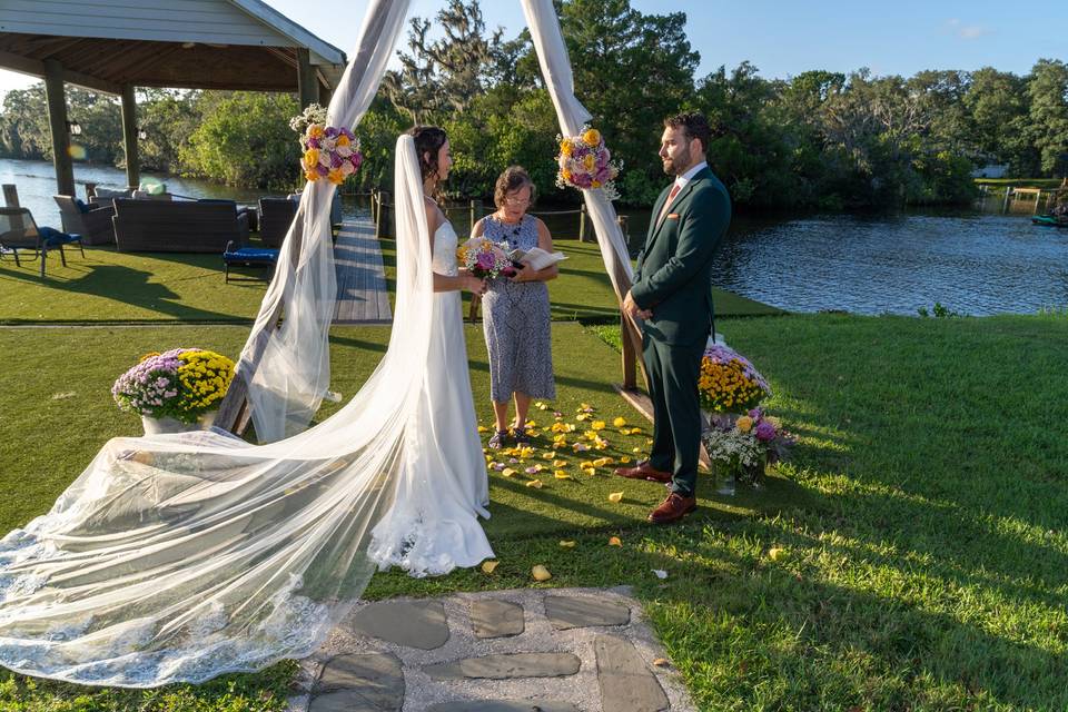 Wedding on the lake