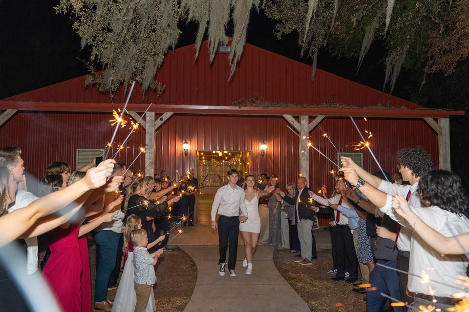 Sparkler Send Off