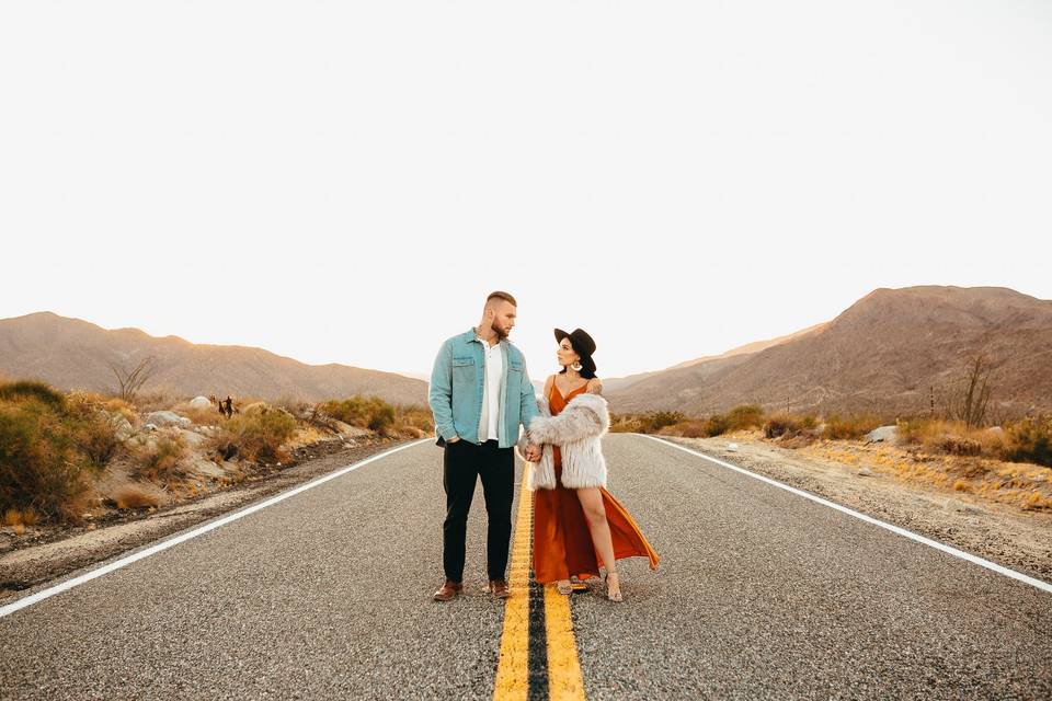 Desert Engagement Session