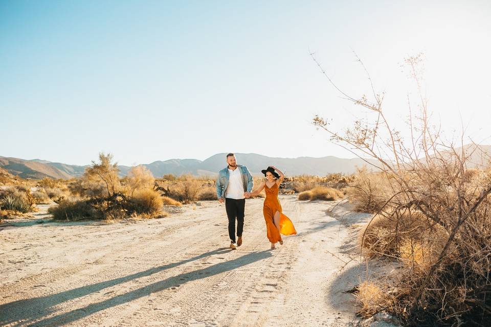 Desert Engagement Session