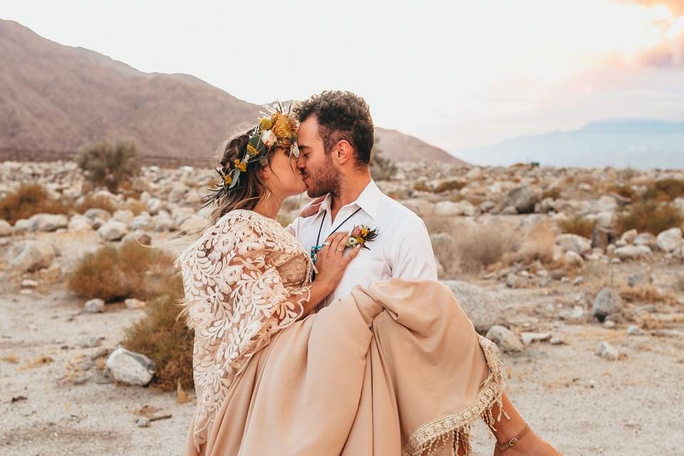 Palm Springs Elopement