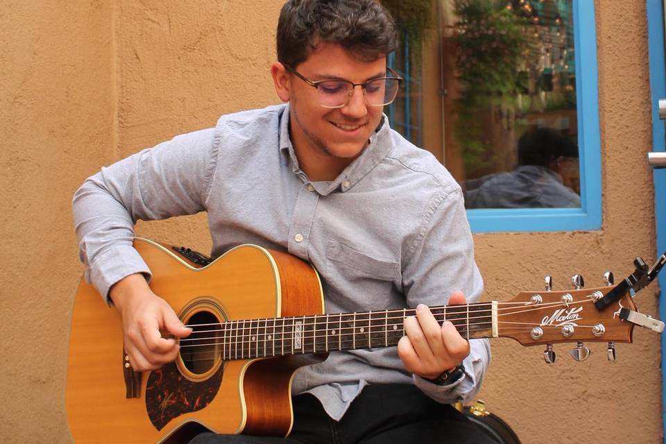 Playing a wedding ceremony