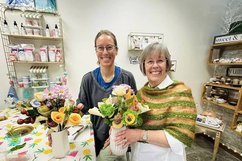 Charcuterie Bouquet class!