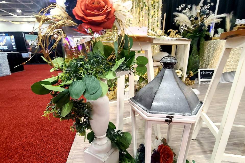 At the Bridal Fair Decor!