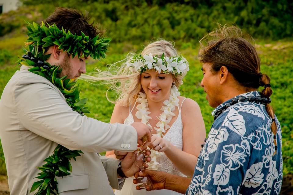 Outdoor wedding