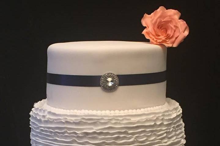 Buttercream with fondant