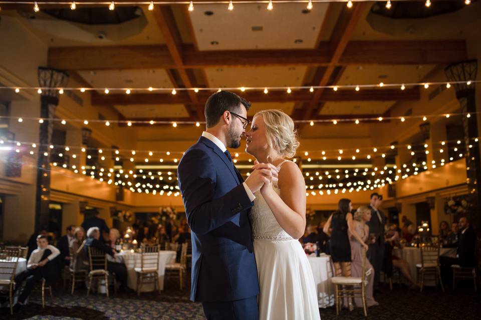 Bride and Groom First Dance