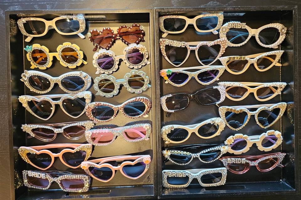 Swarovski crystal sunglasses