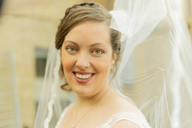 A bridal portrait