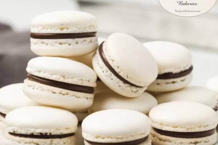 Chocolate Coconut Macarons