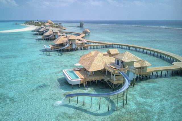 Overwater villas