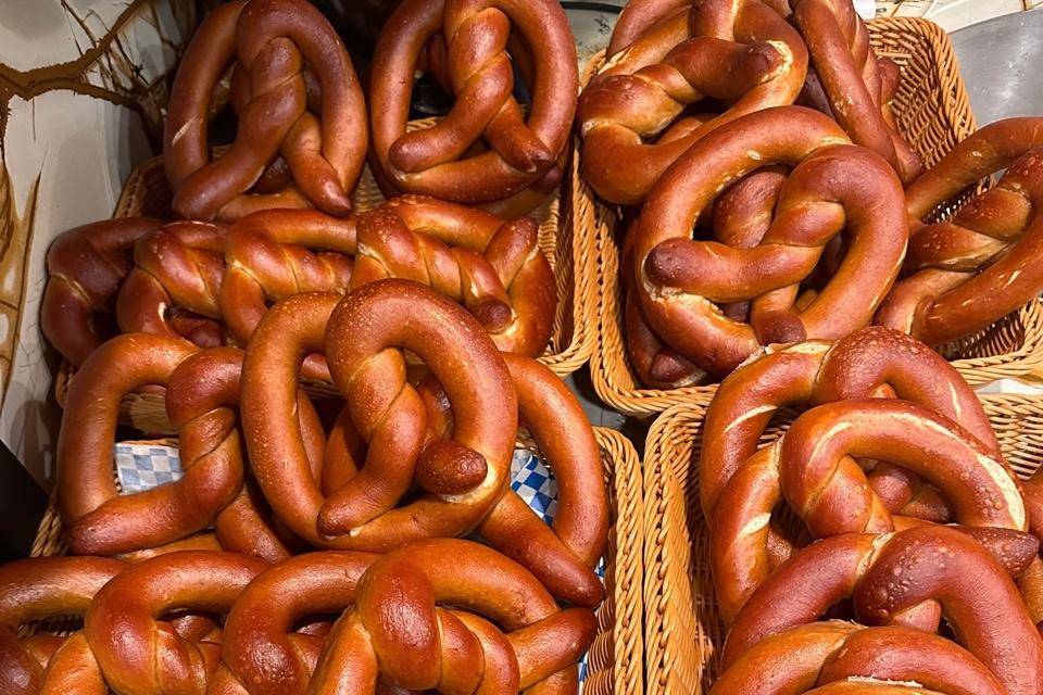 So many pretzels!
