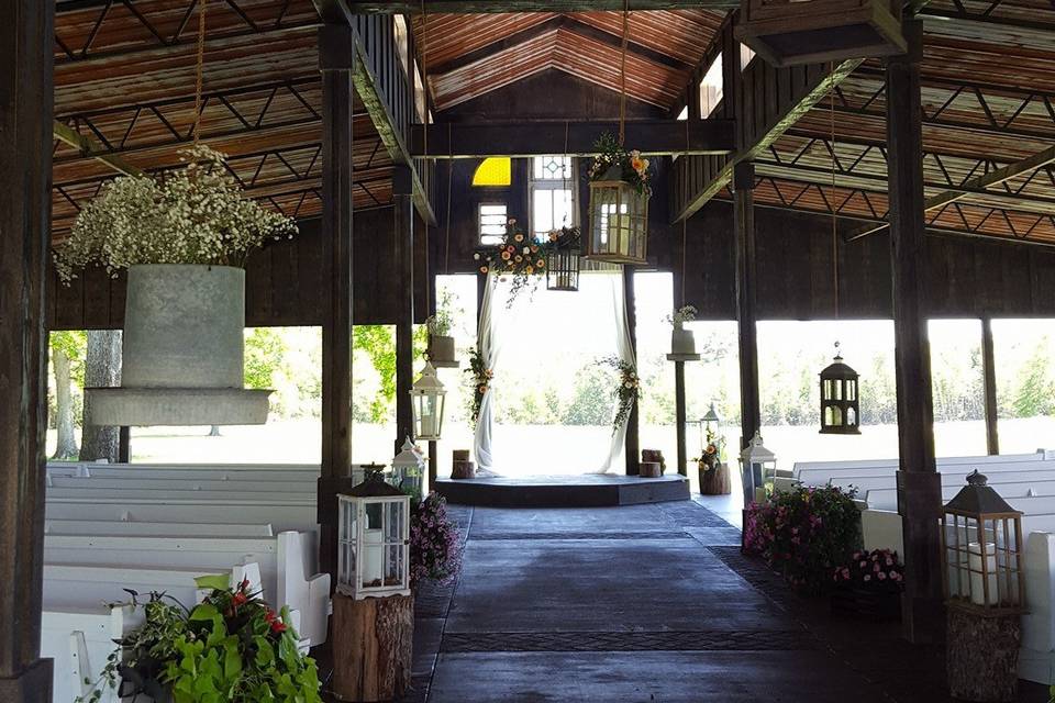 Outdoor covered Chapel