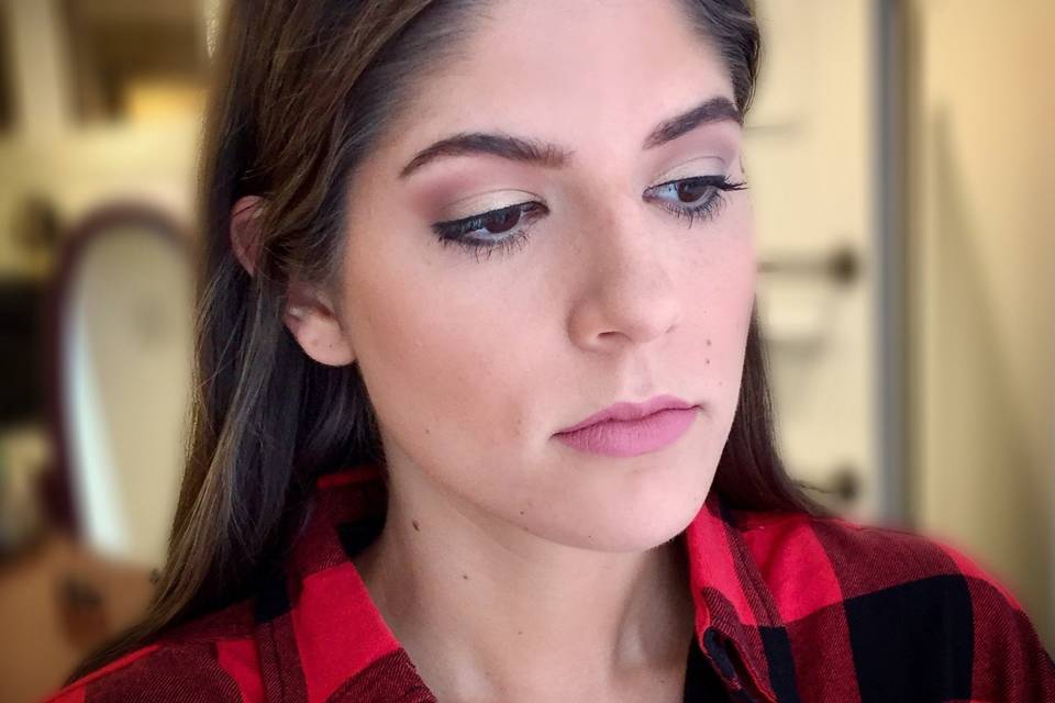 Brow and eye work