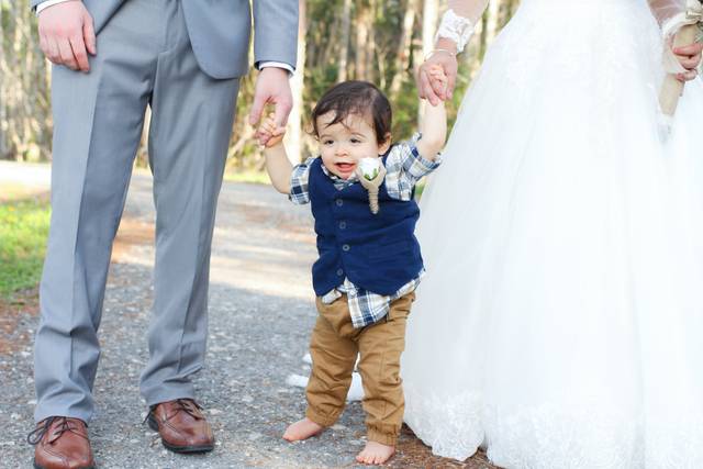 Wedding with child