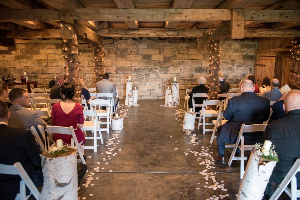 Fieldstone - Indoor Ceremony