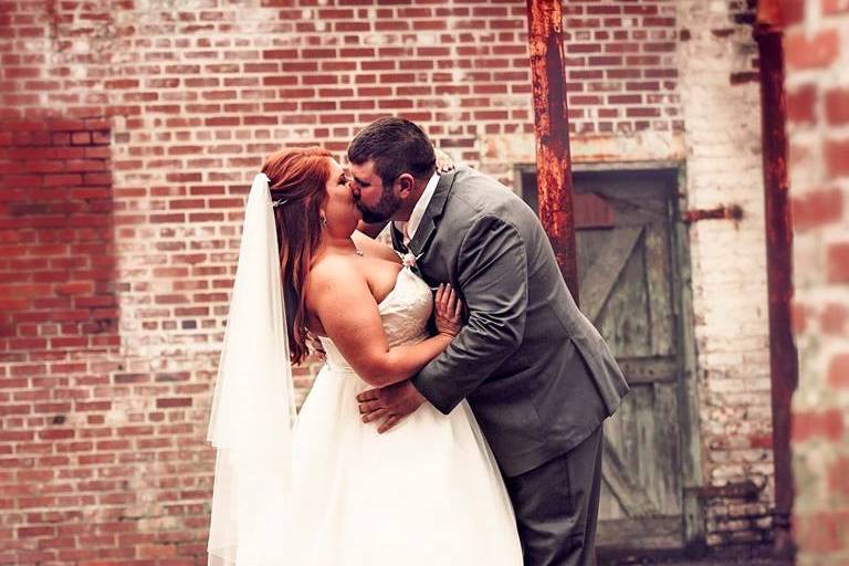 Bride and groom shoot