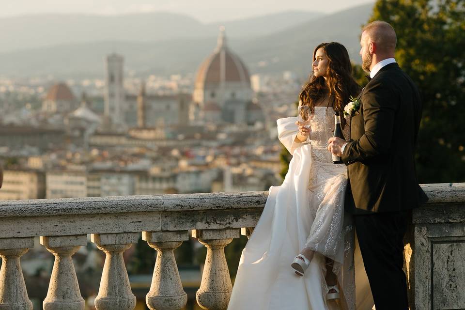 Florence wedding portrits
