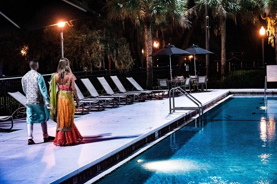 Poolside