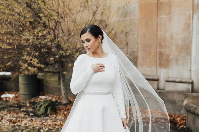 White gown