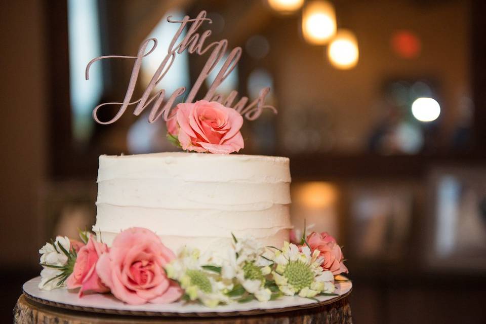 Natalie Fields Photography - Wedding cake