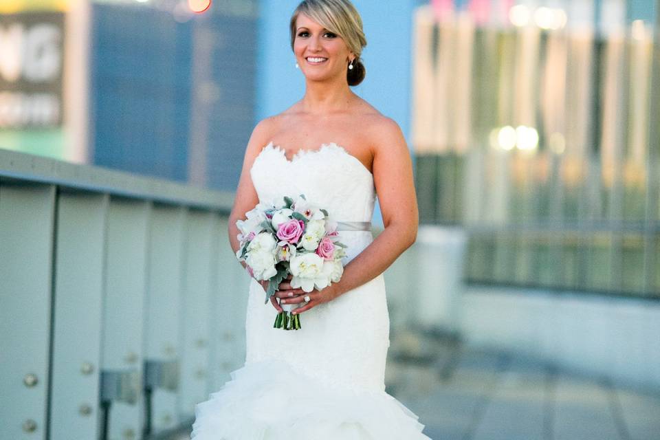 Bride's portrait