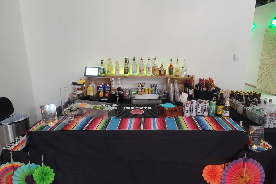 Bar set up
