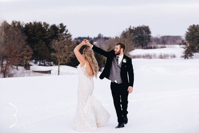 Dancing in the snow