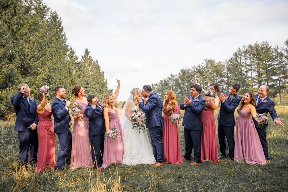 Carlos + Shelby Wedding Party