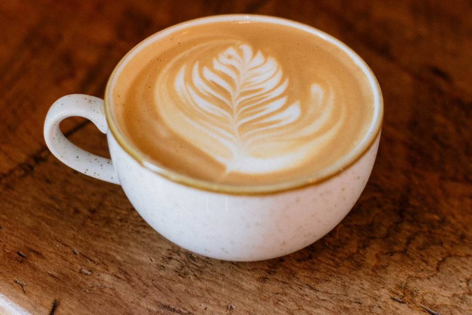 Mug in a latte