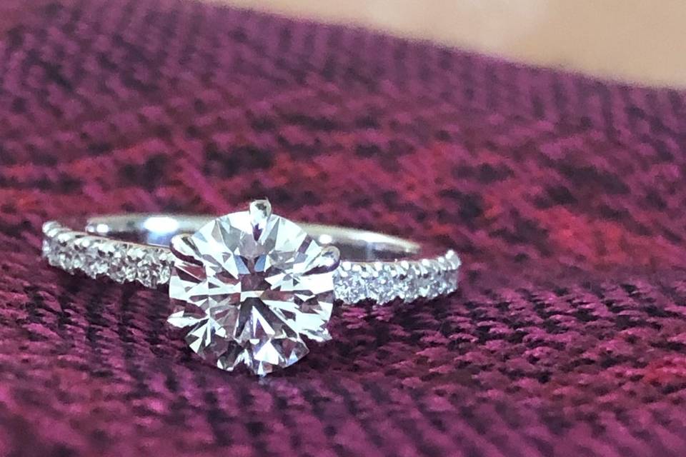 Solitaire Engagement Ring