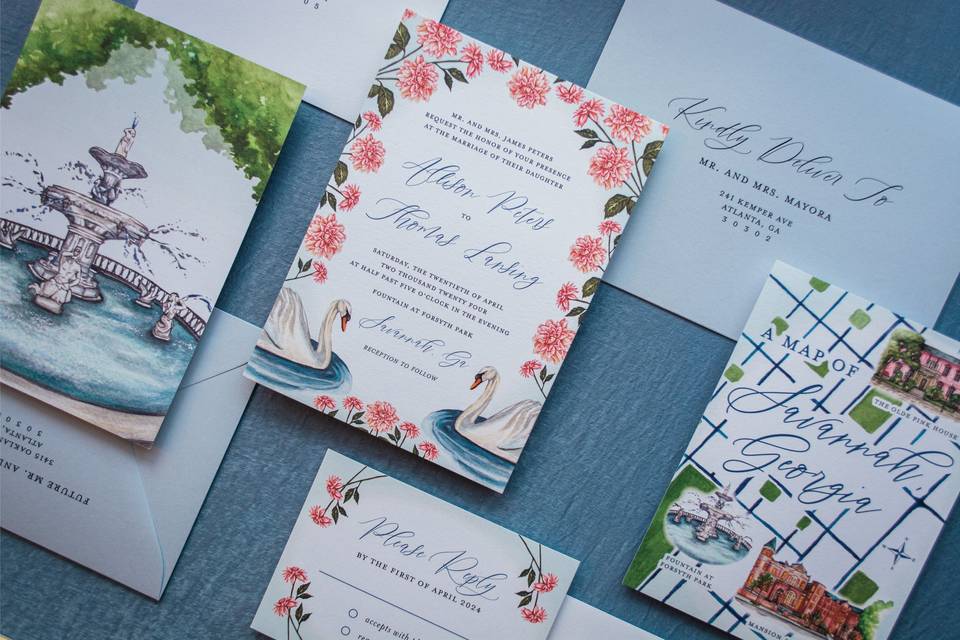 Custom Invitation Suite