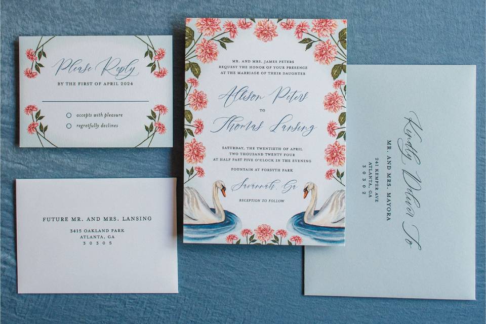 Custom Invitation Suite