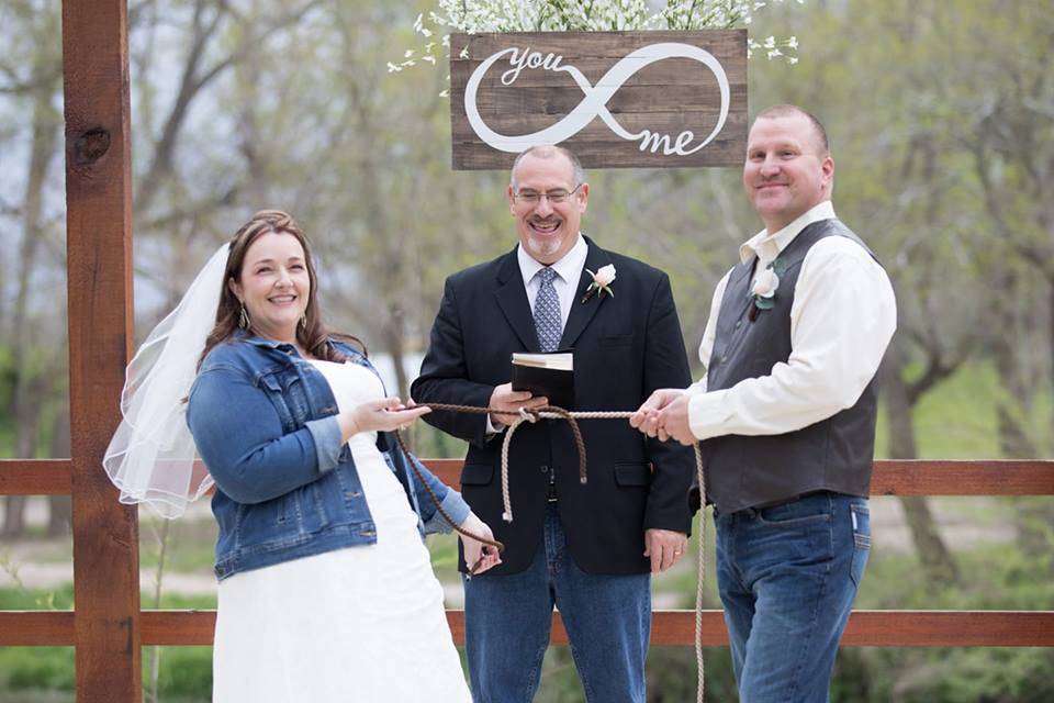 Pastor David Sweet wedding officiant