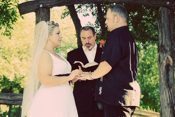 Pastor David Sweet wedding officiant