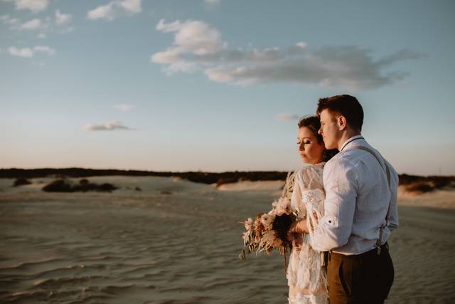 Golden hour light