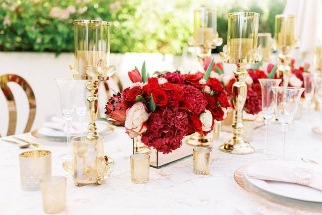 Set for the reception