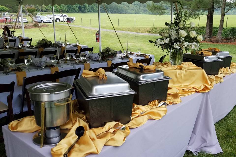 Buffet w/Plated Salad