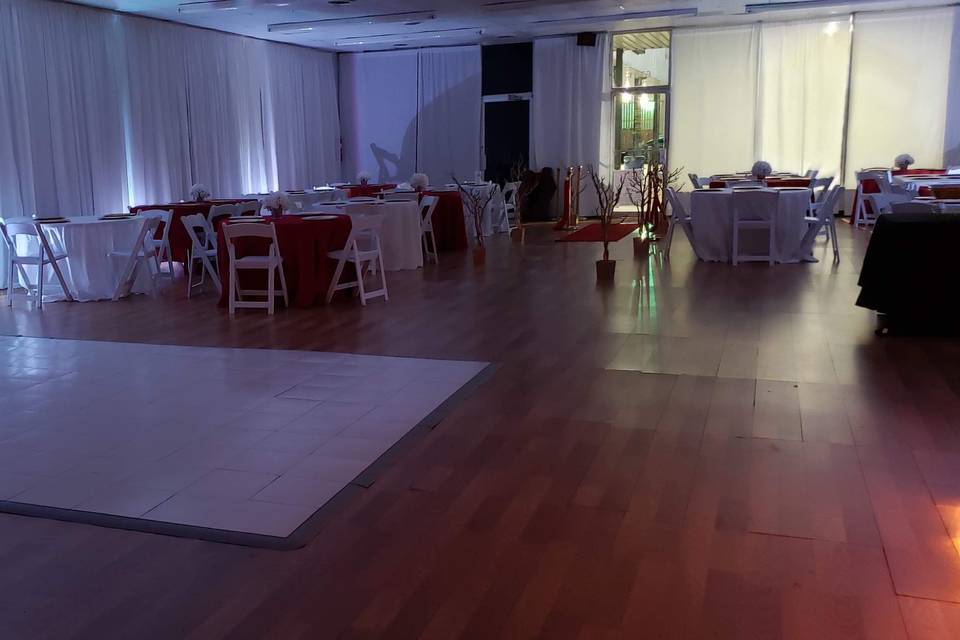 We have a in house dance floor