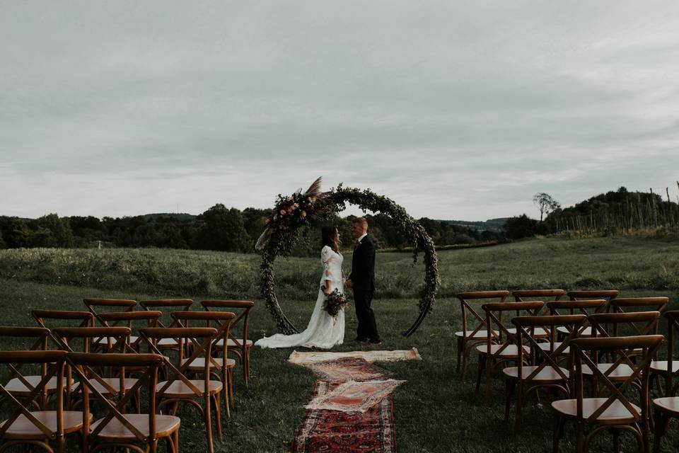 Outdoor ceremony